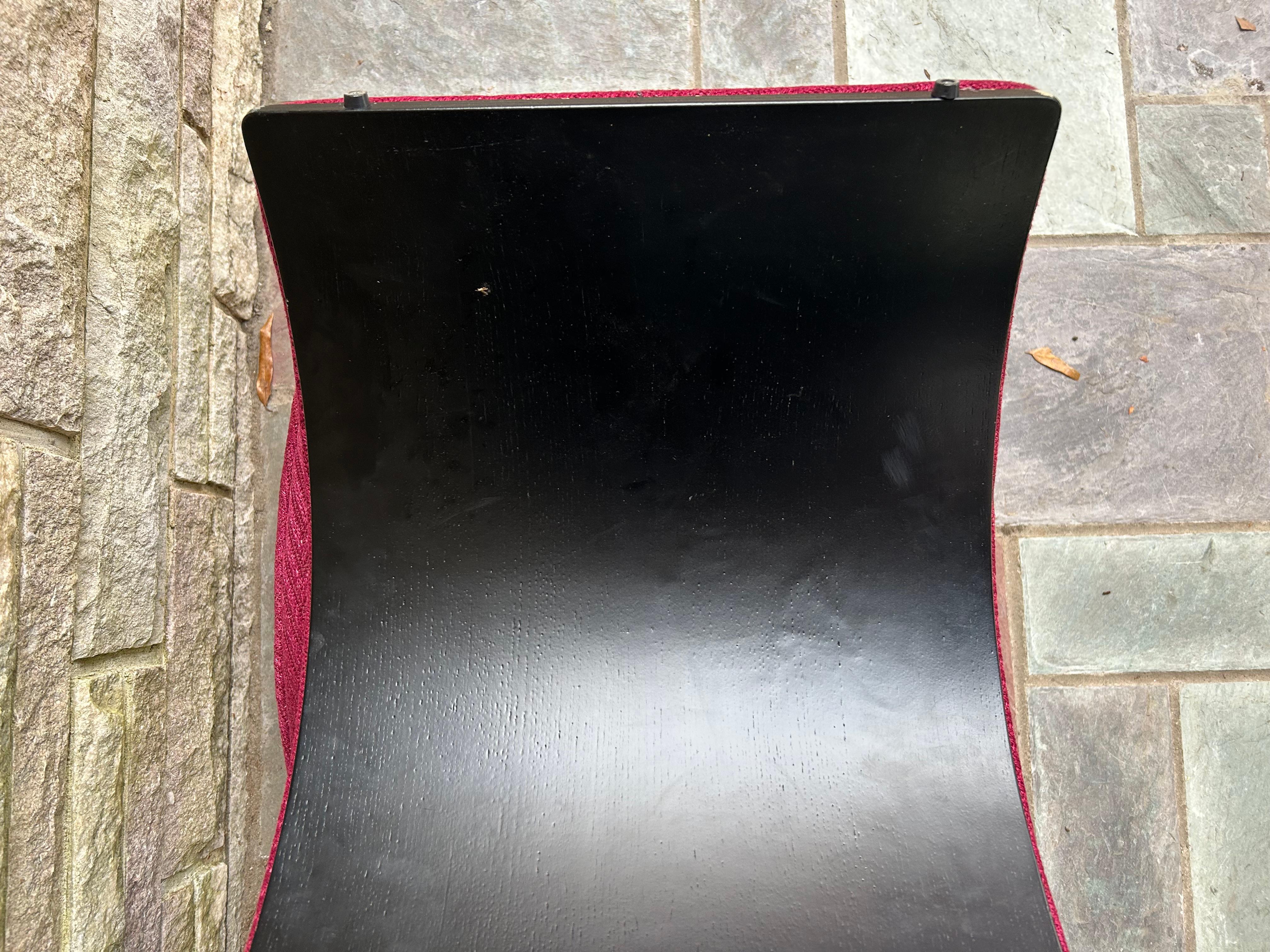 Meravigliosa coppia di sgabelli ottomani a semicerchio in stile Baughman, metà del secolo scorso in vendita 3