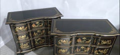 Wonderful Pair Chinoiserie Chests of Drawers