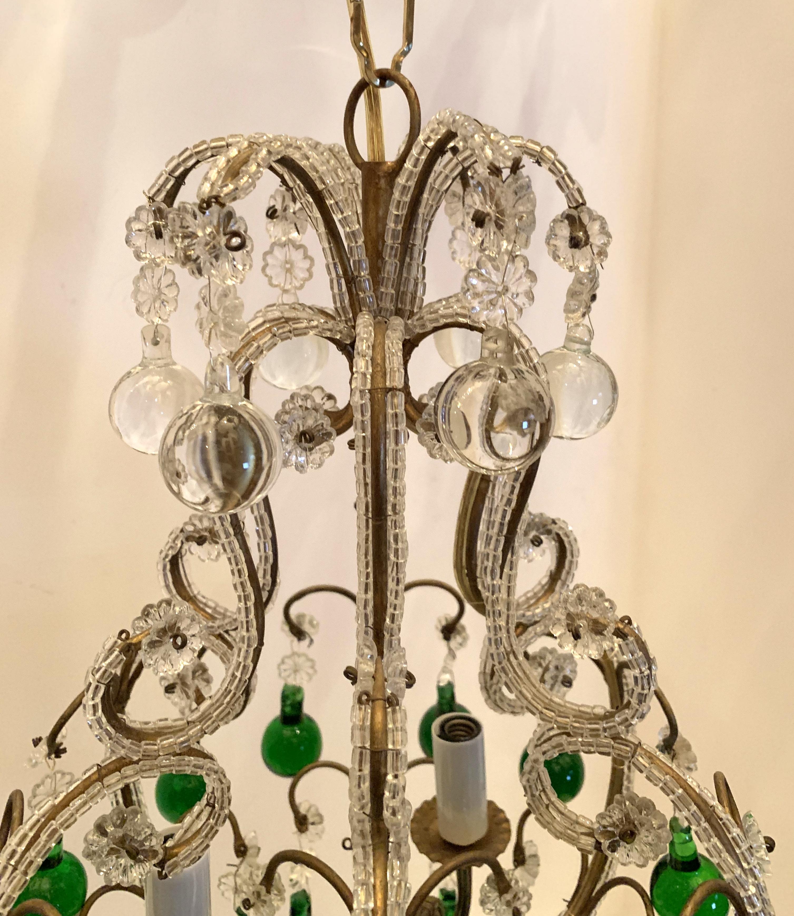 Curated Emerald Green Chandeliers With Crystals Gallery View 41