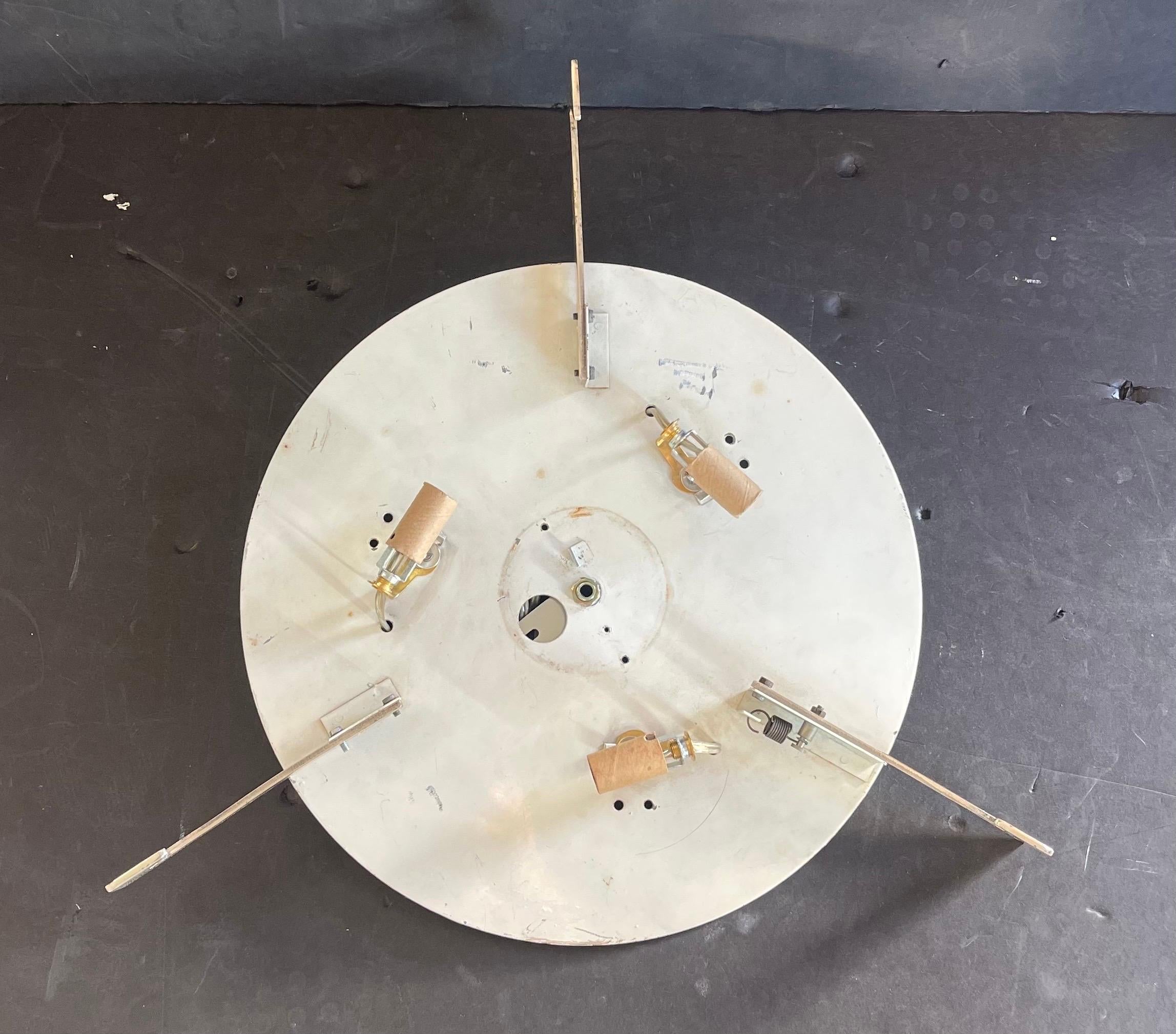 Merveilleuse paire de chasse d'eau en verre craquelé Seguso, moderne du milieu du siècle, Barovier  Fixtures (en anglais) en vente 2