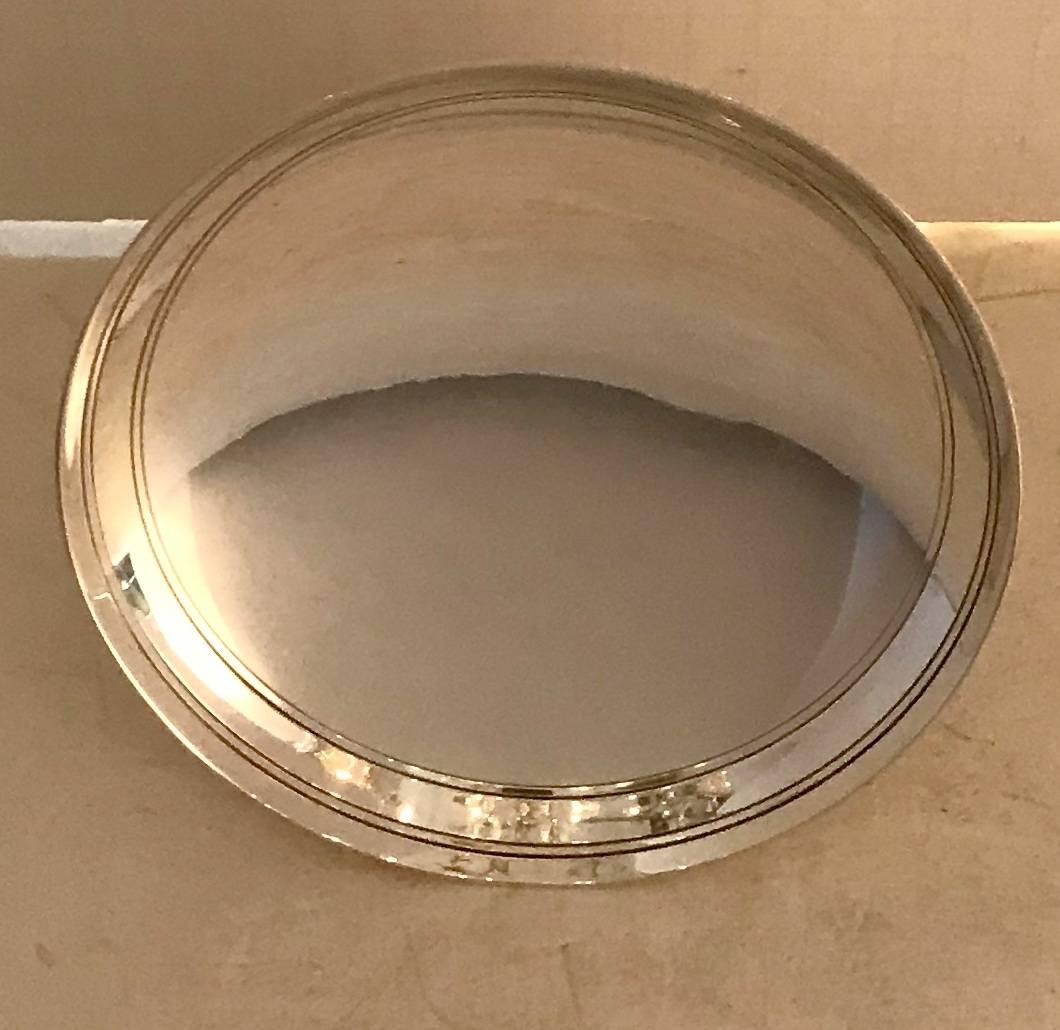 Wonderful pair of Mid-Century Modern Tiffany & Co. Sterling Silver compotes/bowls. Marked Tiffany & Co. Sterling Silver, 21848. The compotes are approx. 6 5/8