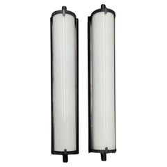 Used Wonderful Pair Modern Thomas O'Brien Calliope Bronze Wall Sconces Visual Comfort