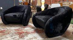 Merveilleuse paire de 2 fauteuils italiens par IPE Cavalli