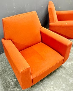 wonderful pair of italien lounge chairs