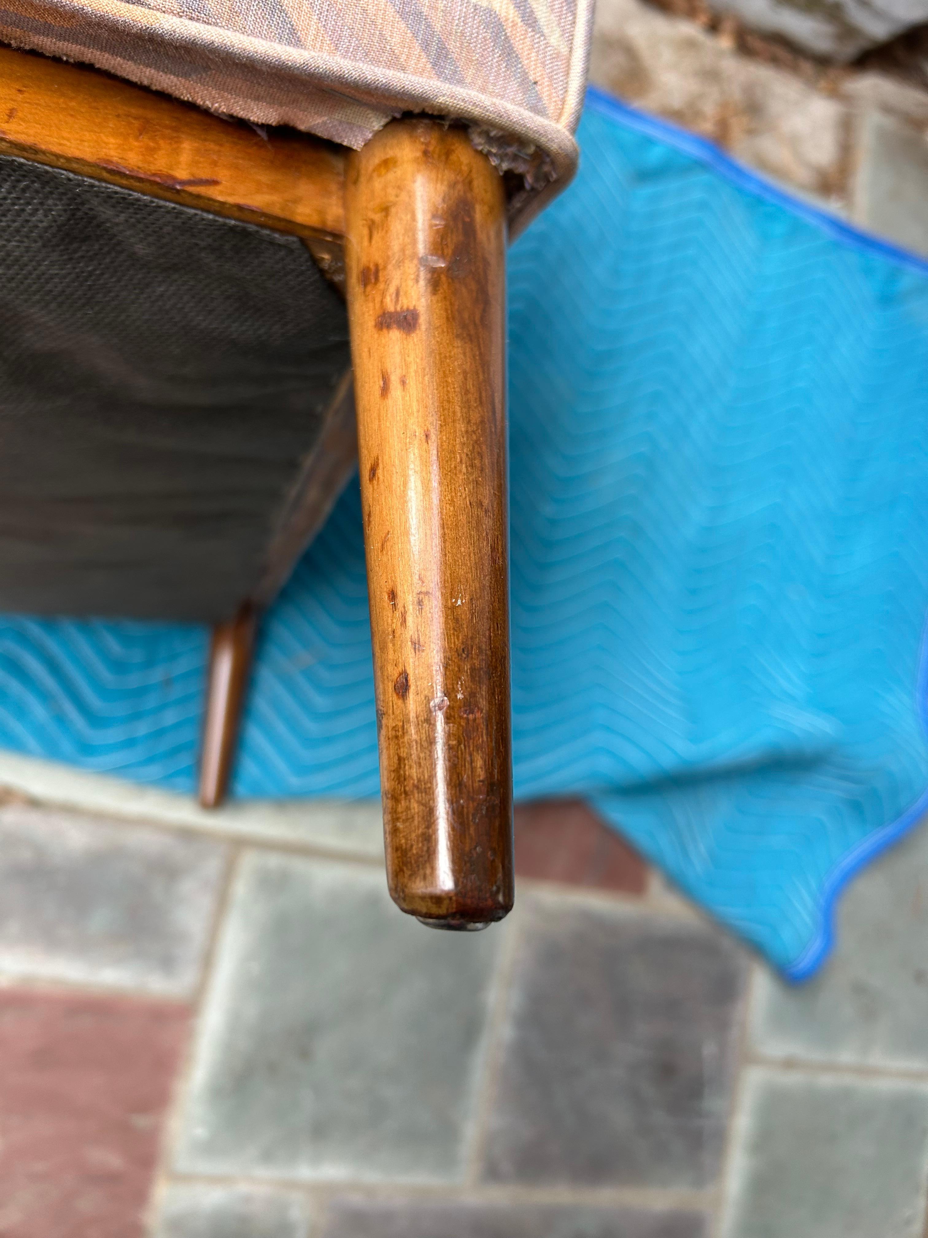 Wunderbares Paar Paul McCobb Lounge Chairs Directional Model No. 302, Mitte des Jahrhunderts im Angebot 3