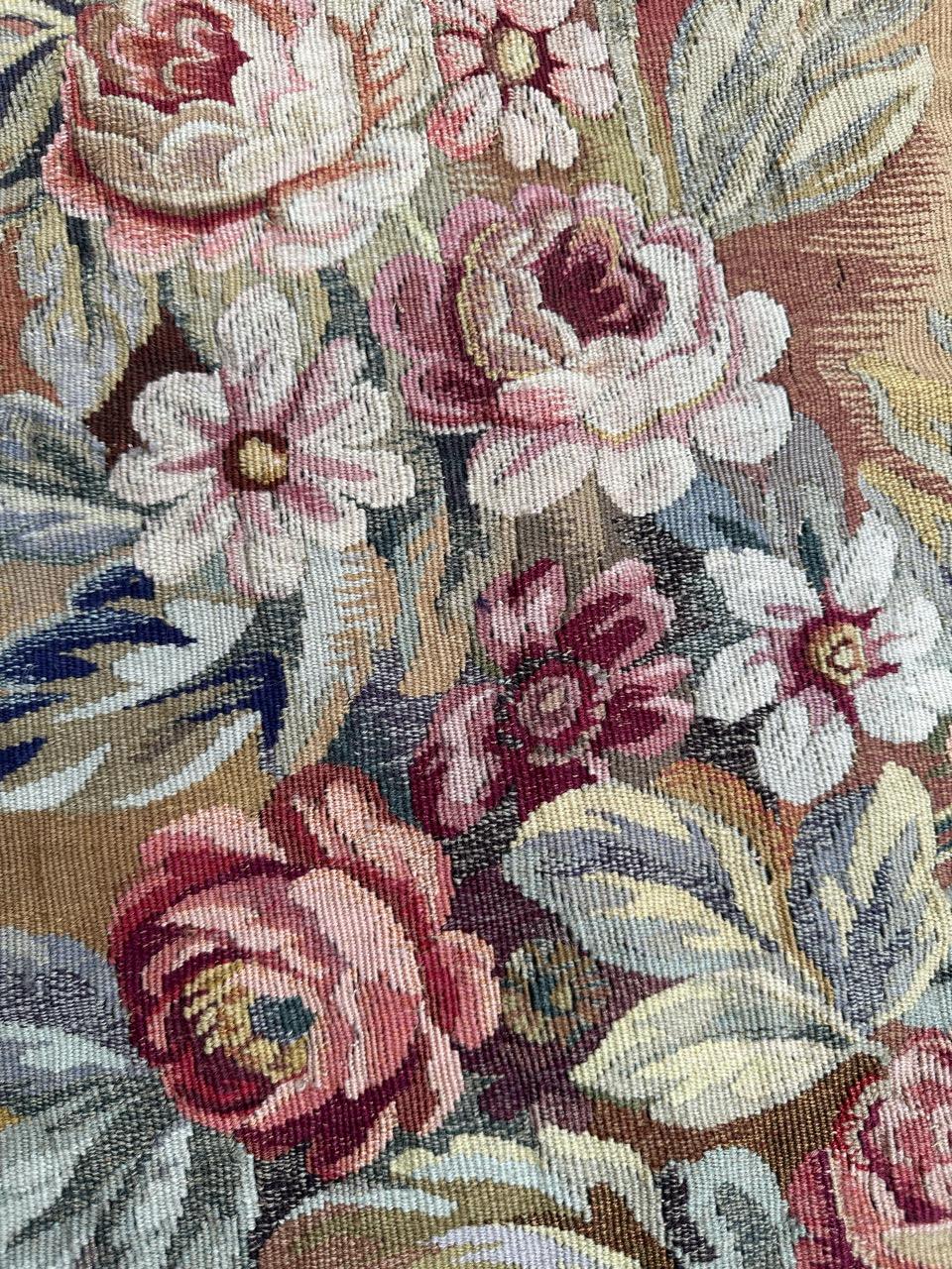 Bobyrug’s Wonderful palace size antique French Aubusson tapestry  For Sale 13