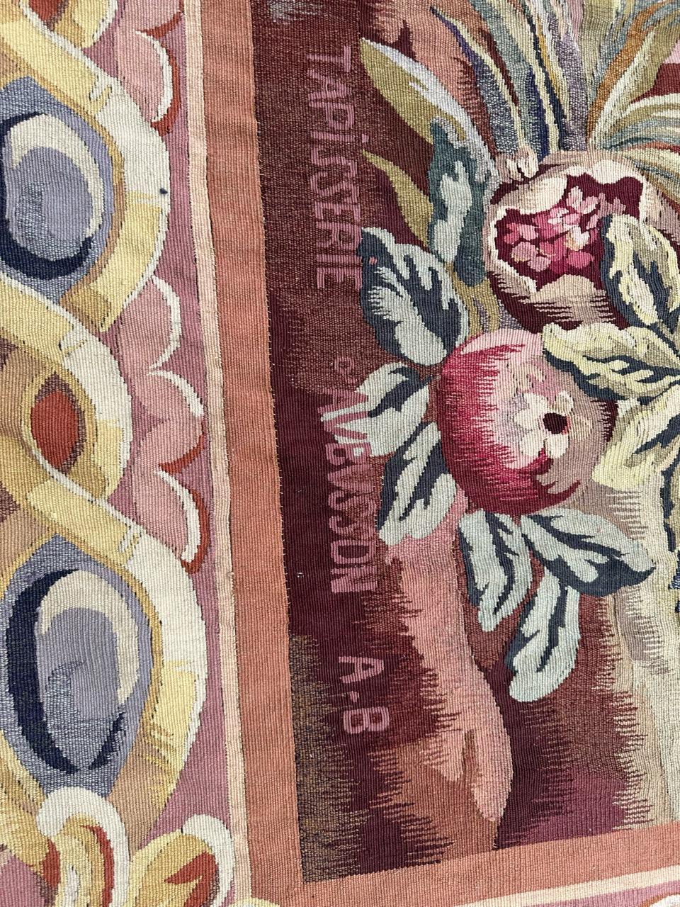 Exquisite Early 20th Century French Tapestry Fit for Royalty!

Discover a remarkable and exceedingly rare large antique French tapestry, dating back to the early 20th century. This masterpiece is believed to have been commissioned for a grand