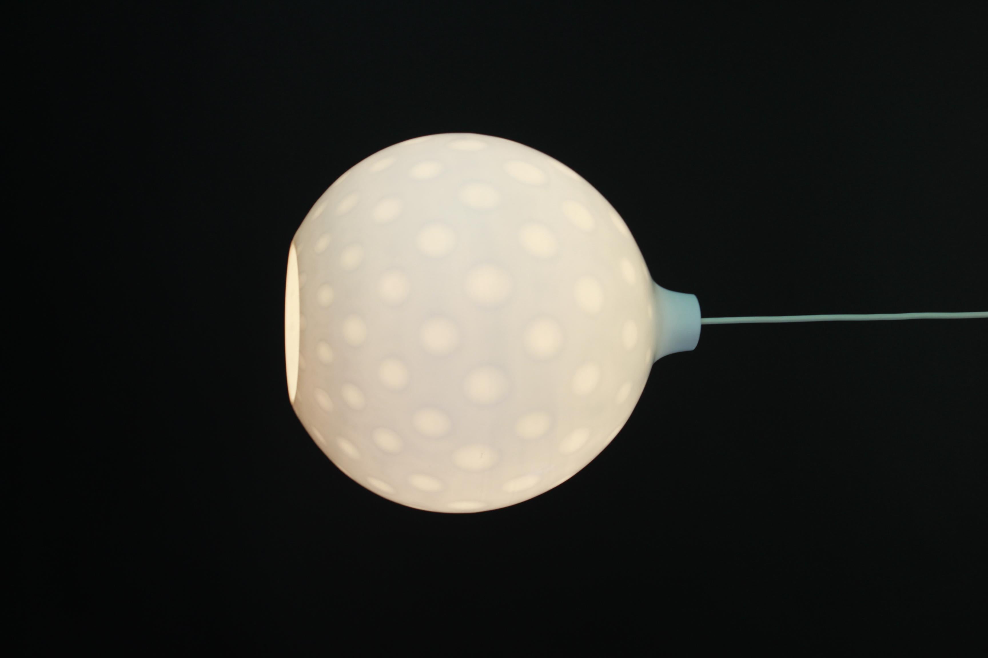1 of 2 Meravigliosa lampada a sospensione di Gangkofner, Peill & Putzler, Germania, anni '50 in vendita 3