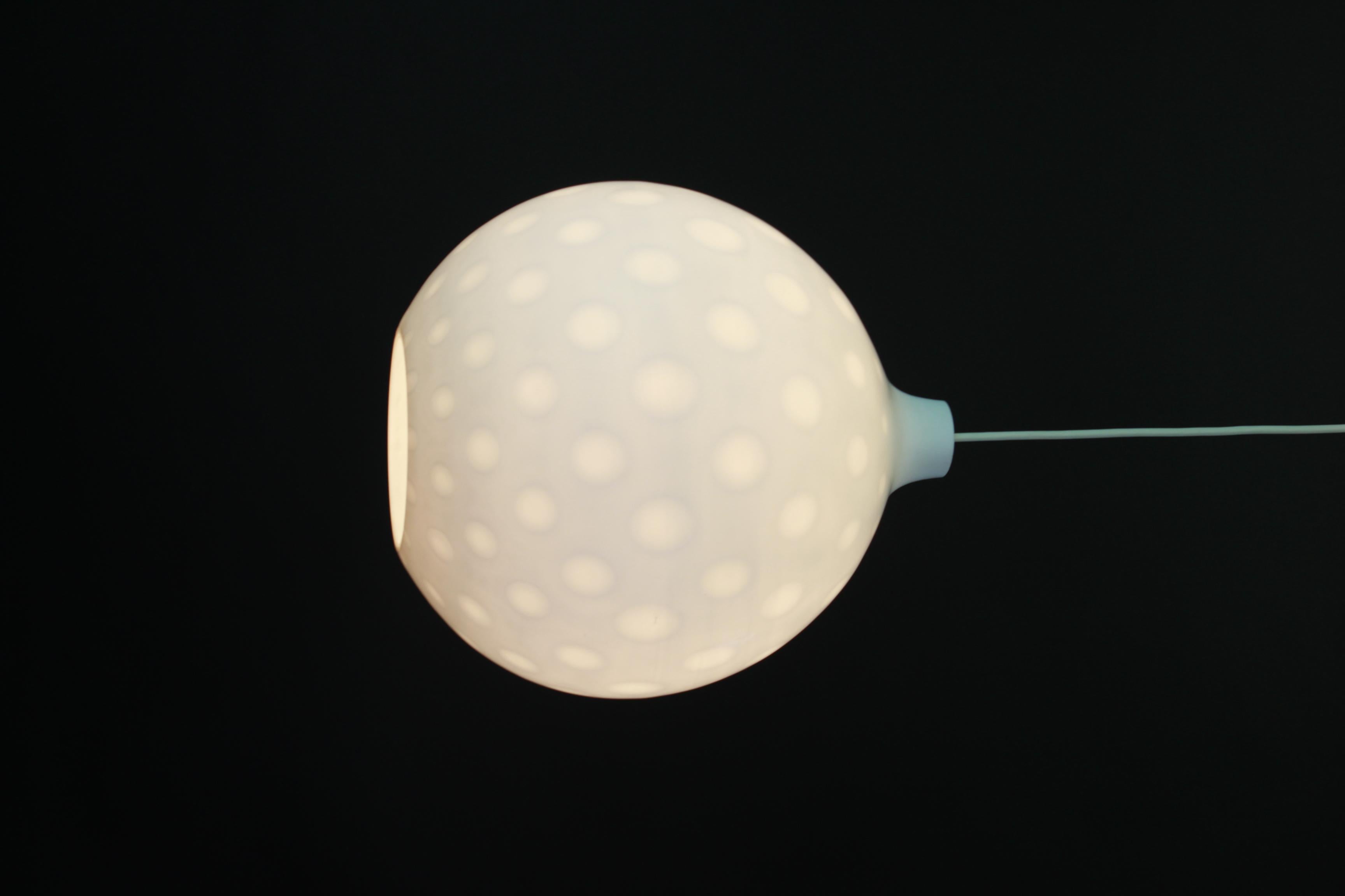 Wonderful Pendant Light by Gangkofner, Peill & Putzler, Germany, 1950s For Sale 4