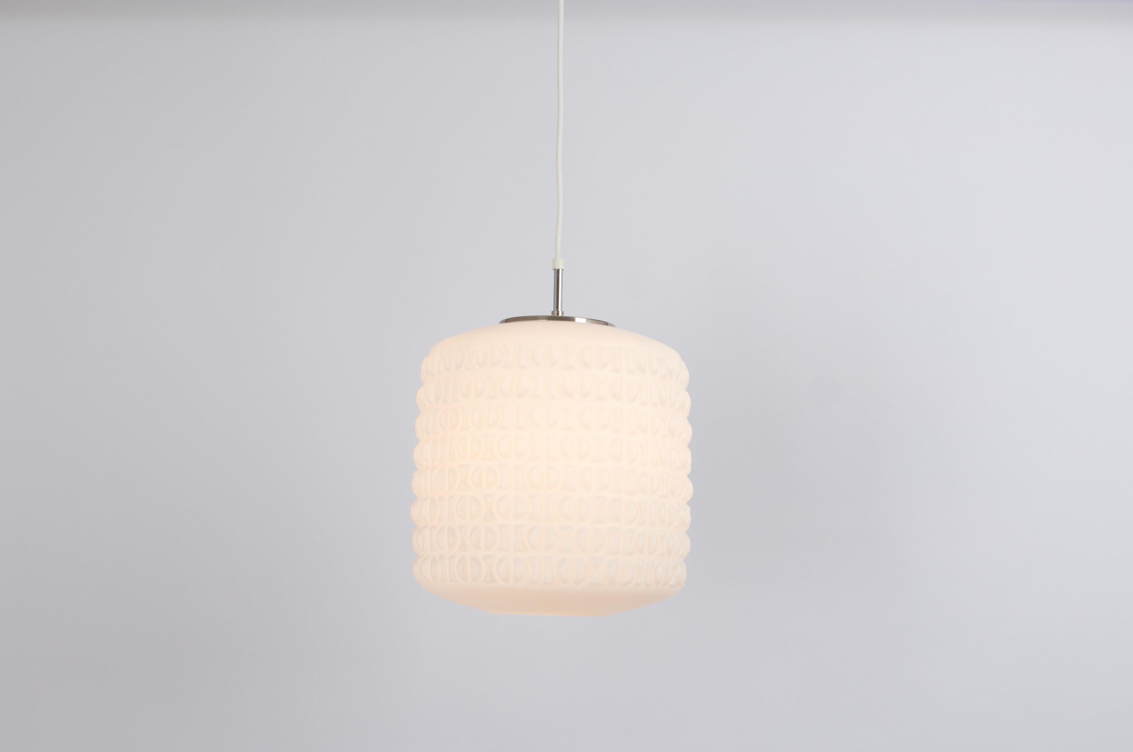 Stunning Pendant light designed by Aloys F. Gangkofner for Peill & Putzler , Germany, 1950s

Sockets: One x E27 standard bulb. (100 W max).
Light bulbs are not included. It is possible to install this fixture in all countries (US, UK, Europe, Asia,