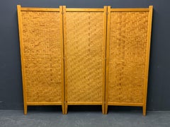 Wonderful Pine Folding Screen Room Divider