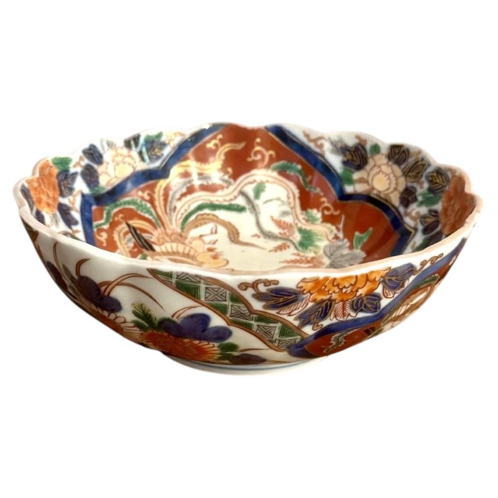 Wonderful quality antique Japanese imari bowl