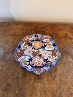 Wonderful quality antique Japanese imari dish