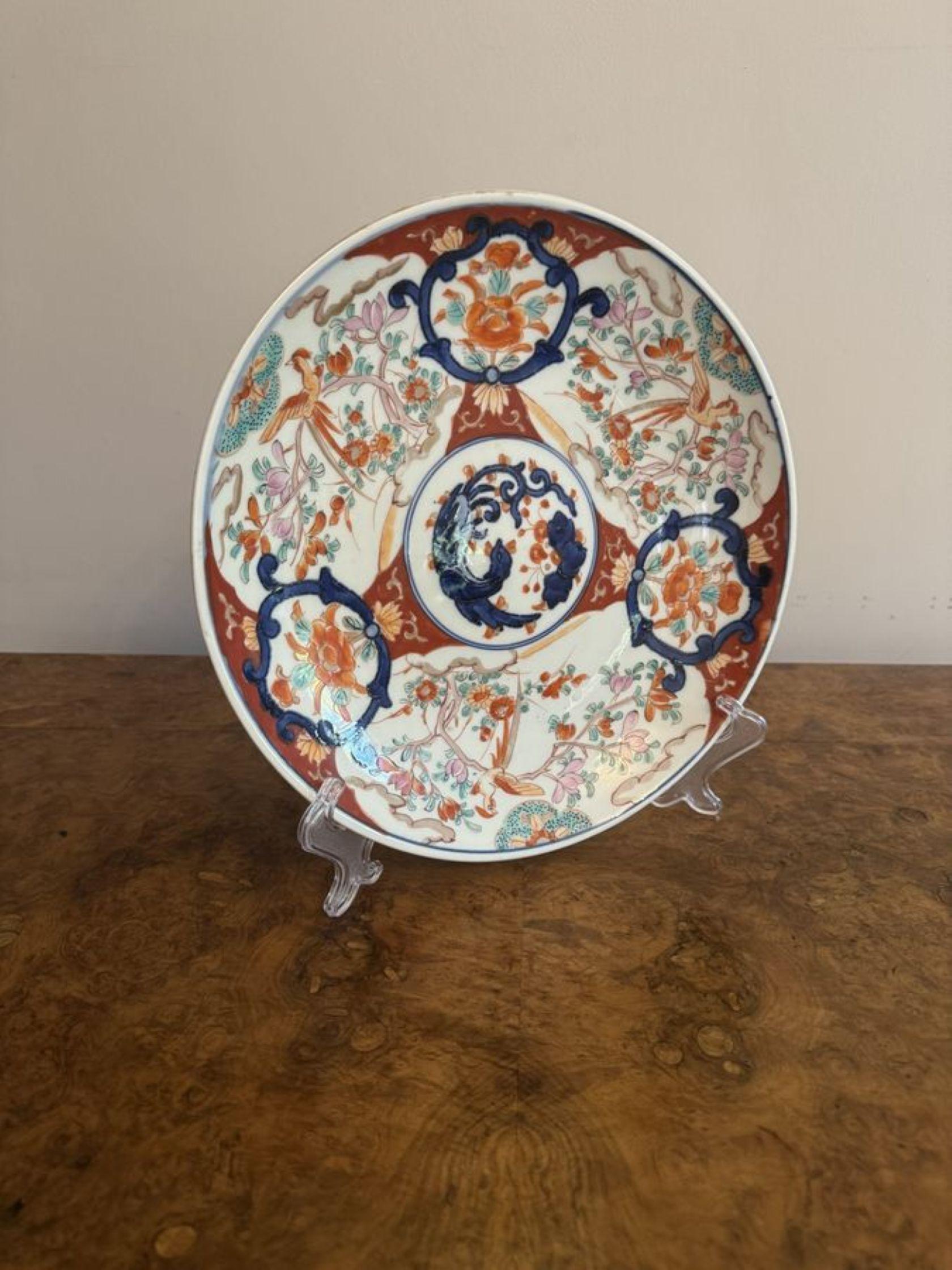 Wunderschöne Qualität antiker japanischer Imari-Teller (Japanisch) im Angebot