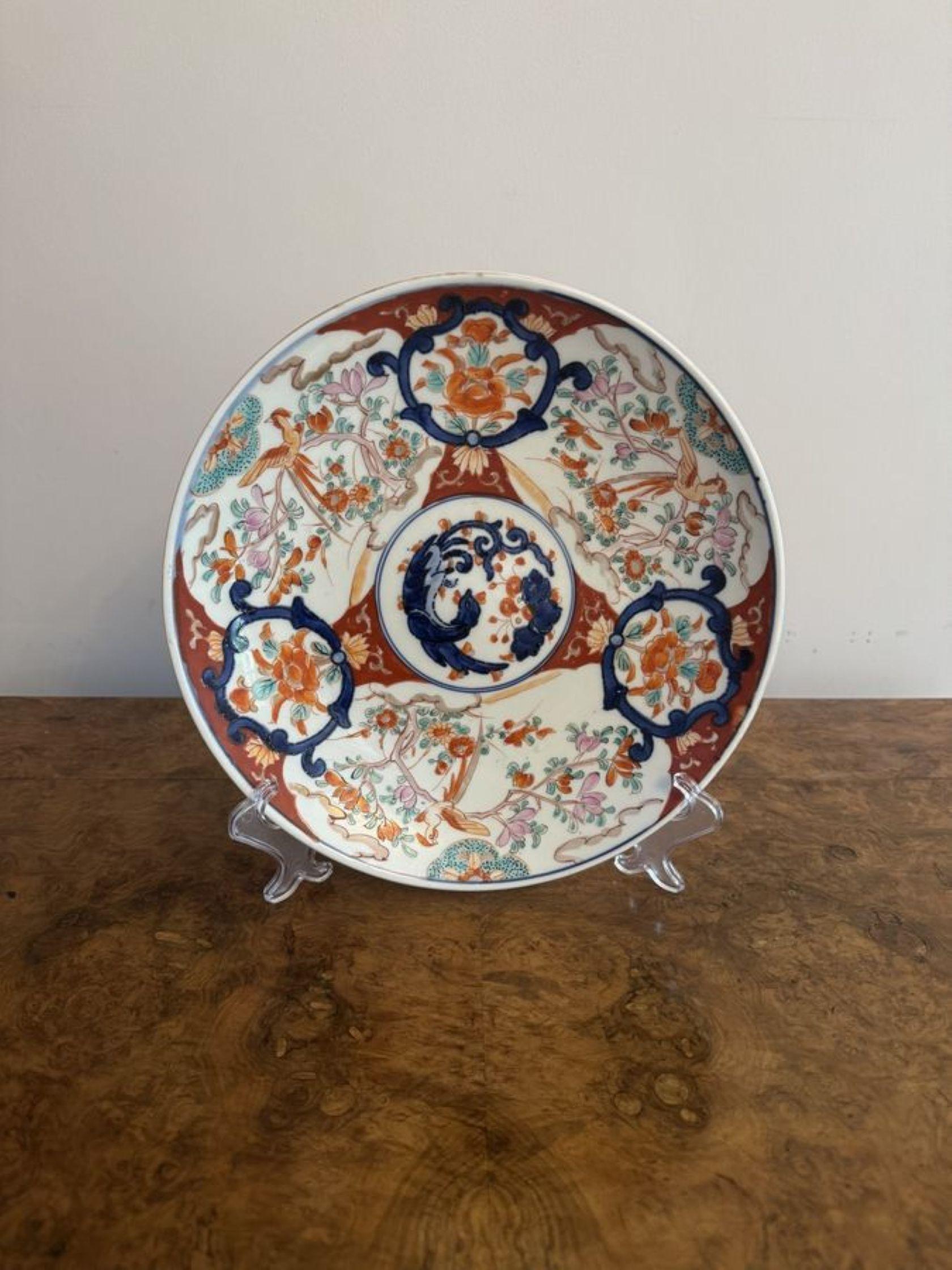 Wunderschöne Qualität antiker japanischer Imari-Teller (Japanlack) im Angebot