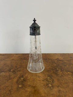 Wonderful quality antique Victorian claret jug