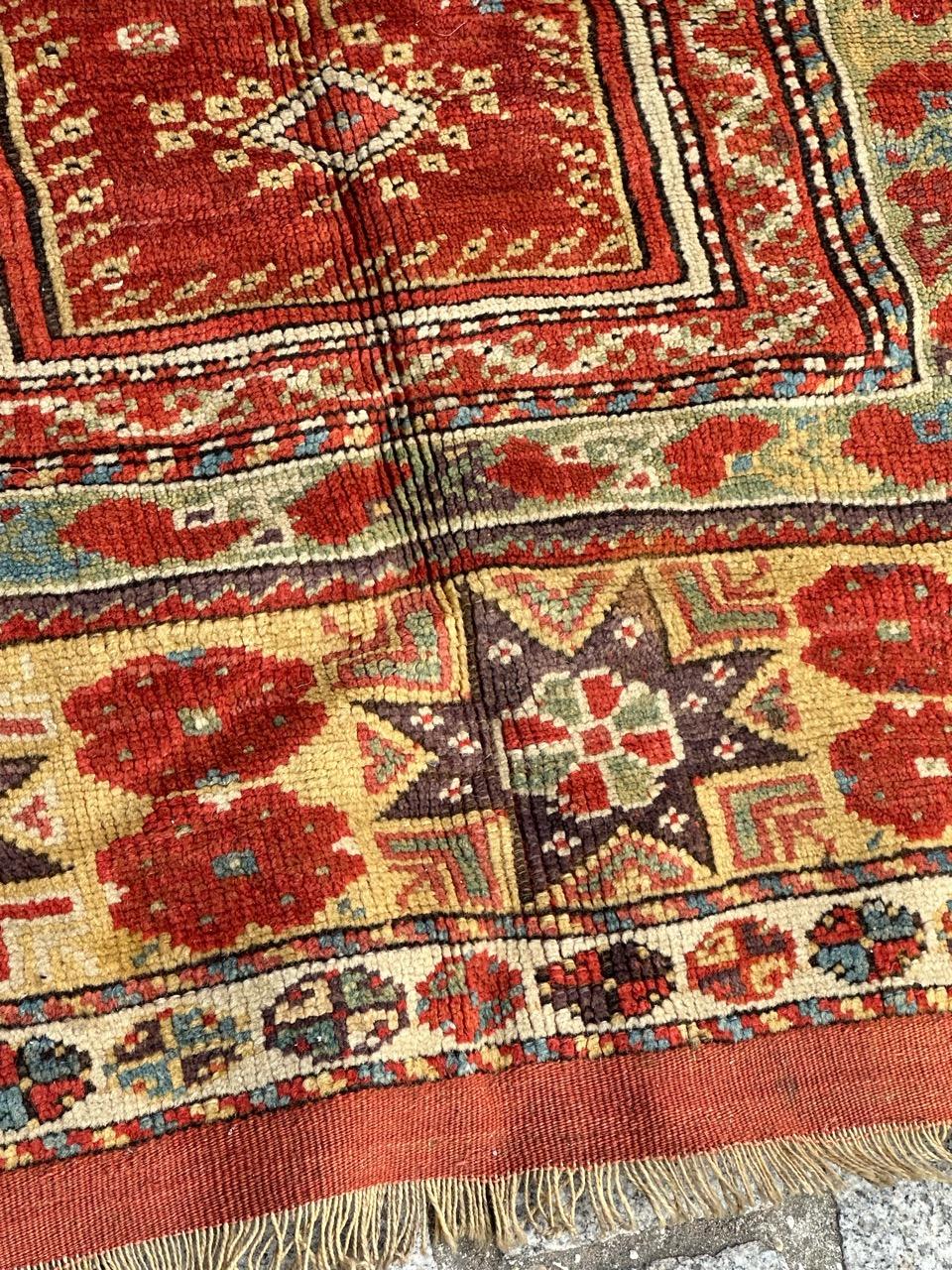 Wonderful rare antique Turkish Anatolian rug For Sale 5