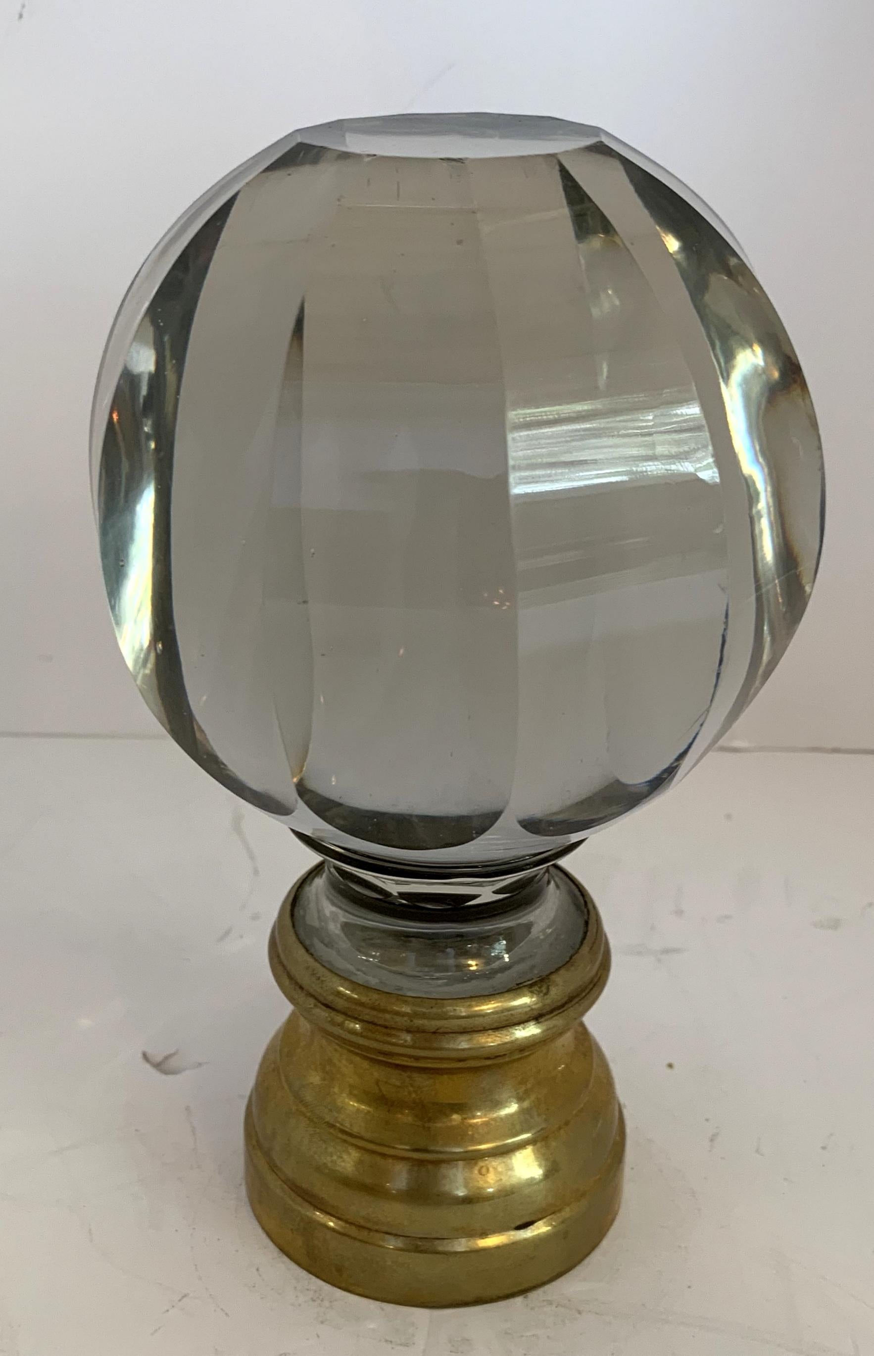 glass finials for stair posts uk