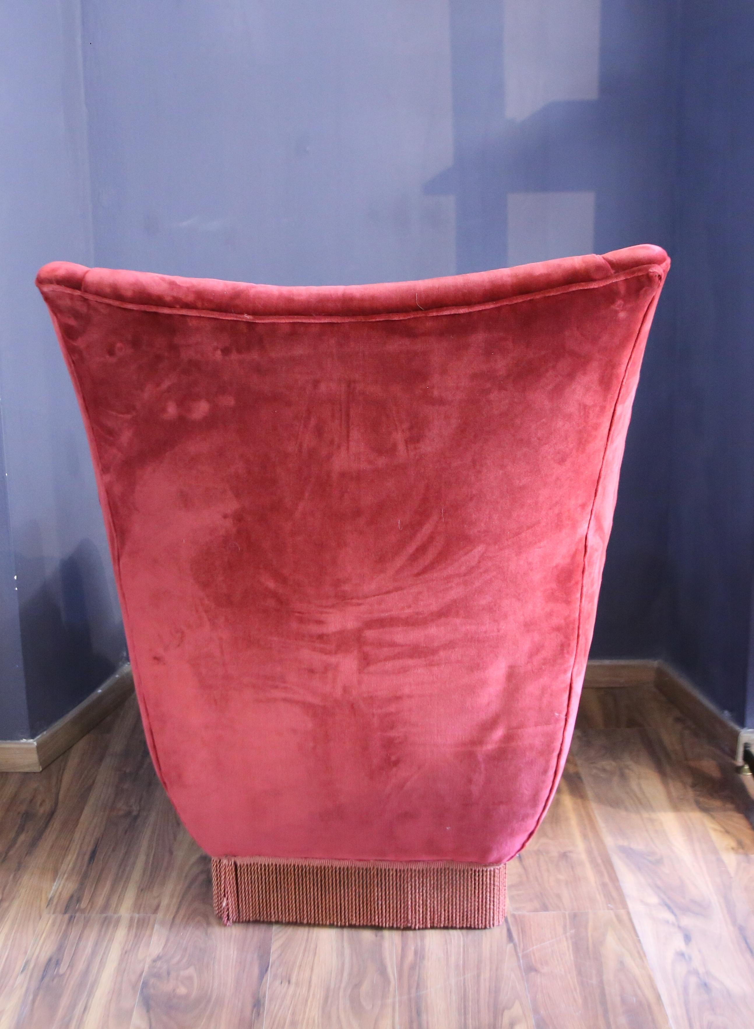 Maravilloso sillón escultural de los años 50 Moderno de mediados de siglo en venta