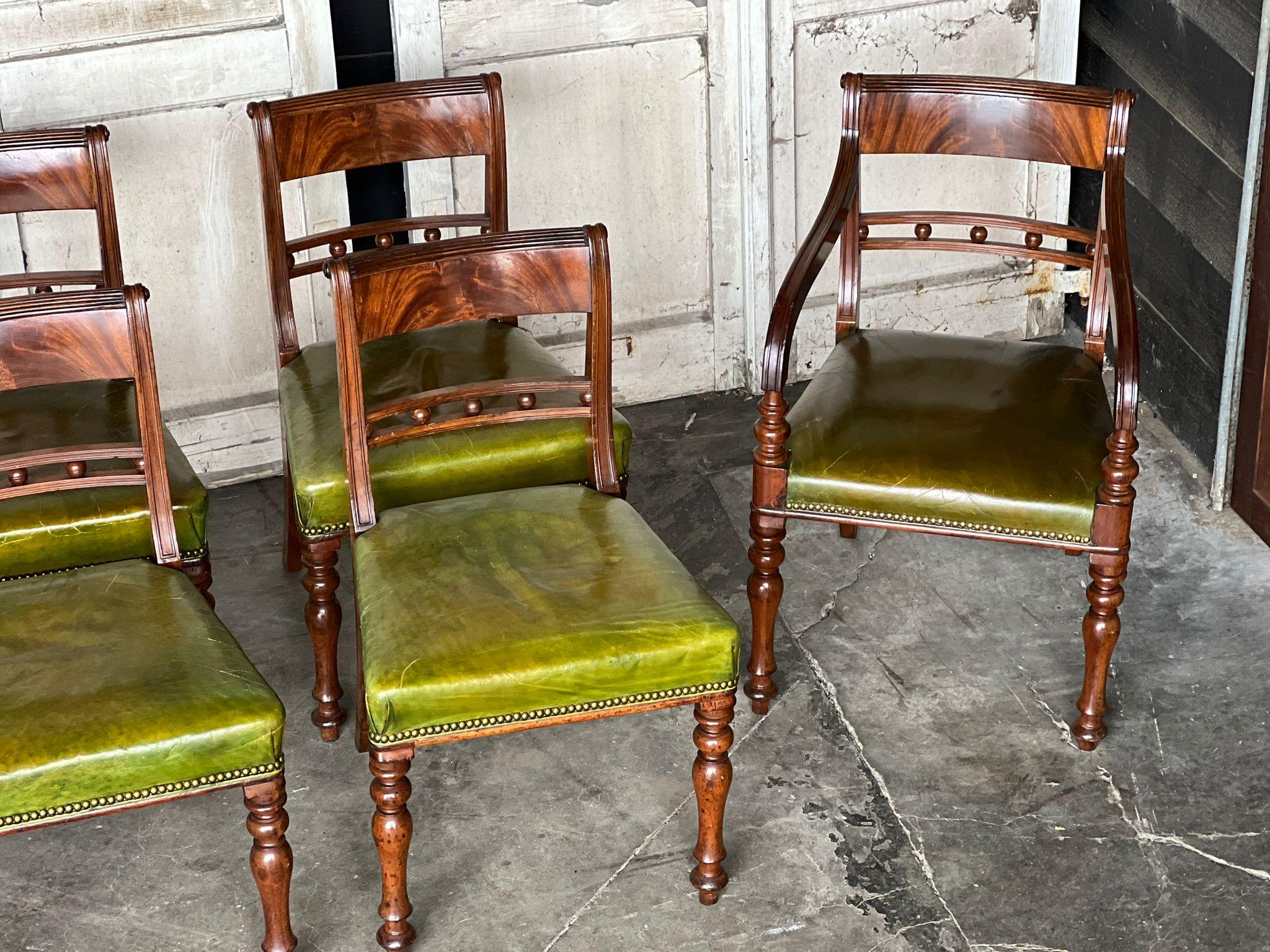 Wonderful Set 8 19th Century Dining Chairs In Good Condition In Seaford, GB