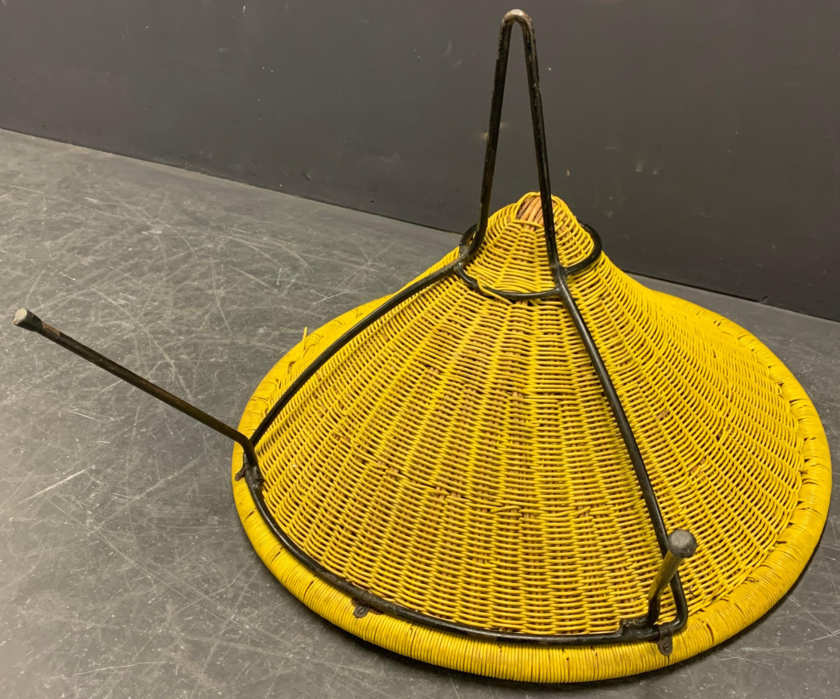 Merveilleux ensemble de 2 chaises longues en rotin de Roberto Mango en vente 6