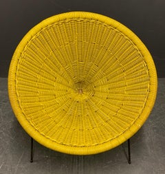 Meraviglioso set di 2 sedie da salotto in canna di Roberto Mango