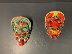 Wonderful Set of 2 Masks or Coathangers
