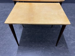 Wonderful Set of 3 Big Aldo Tura Nesting Tables