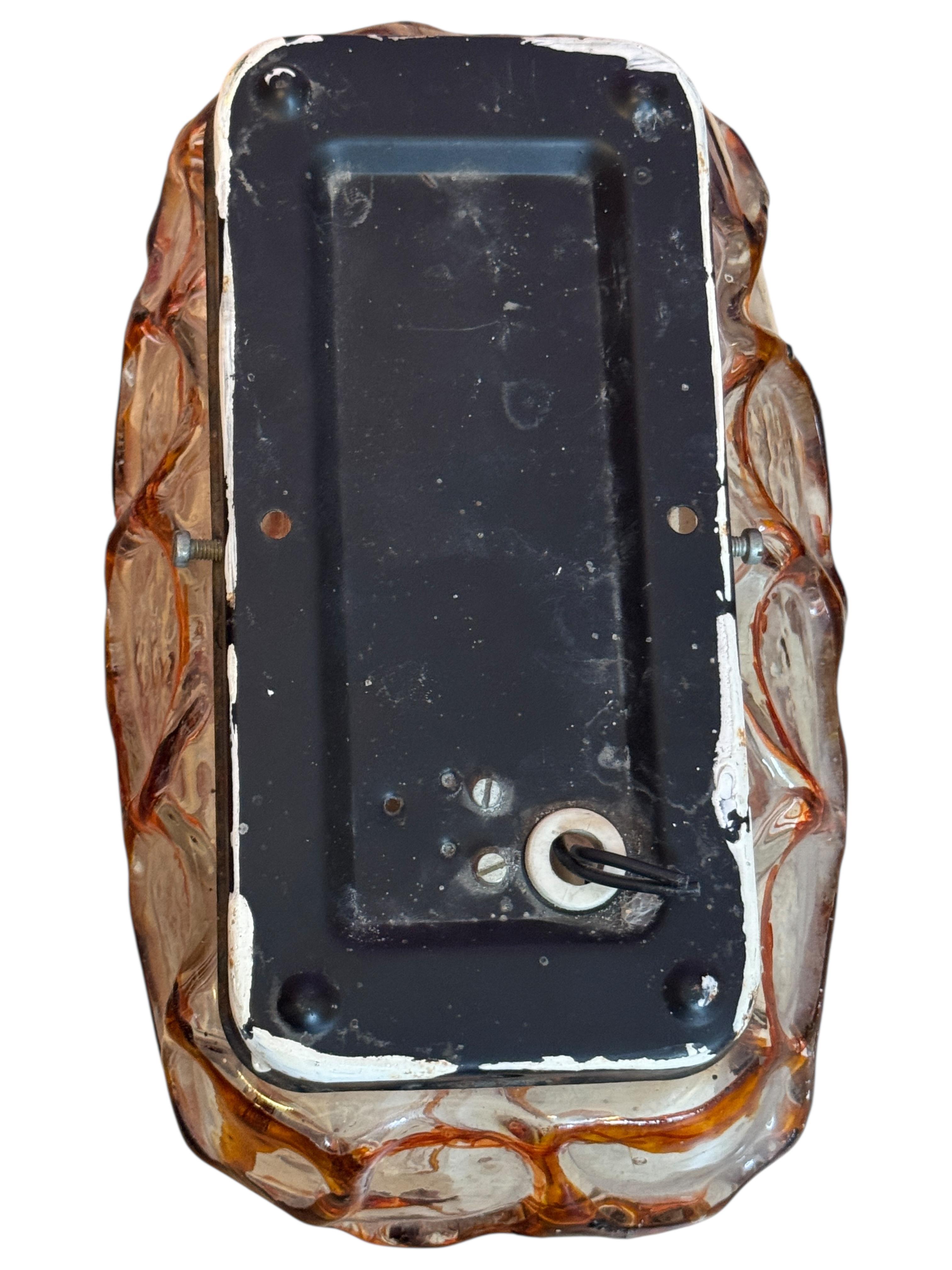 Merveilleux ensemble de trois appliques décoratives en peau d'animal Glashütte Limburg, Allemagne en vente 12