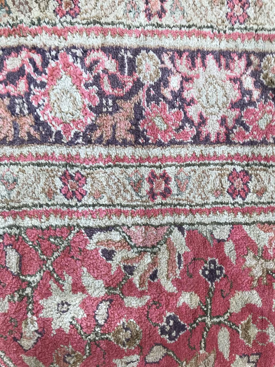 Magnifique tapis de Turquie Kayseri en soie en vente 7