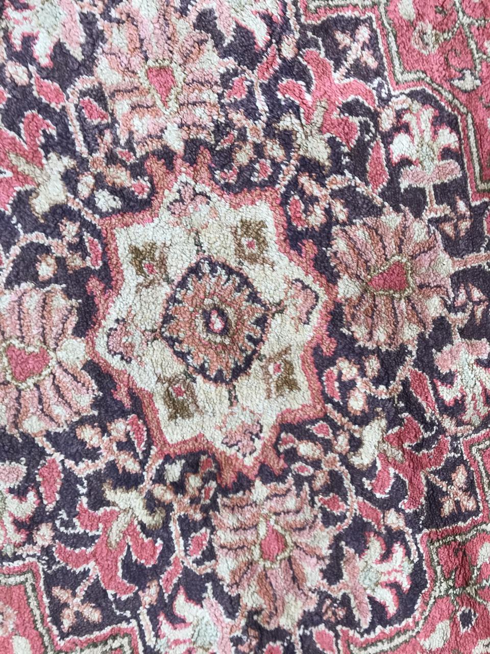 Magnifique tapis de Turquie Kayseri en soie en vente 9