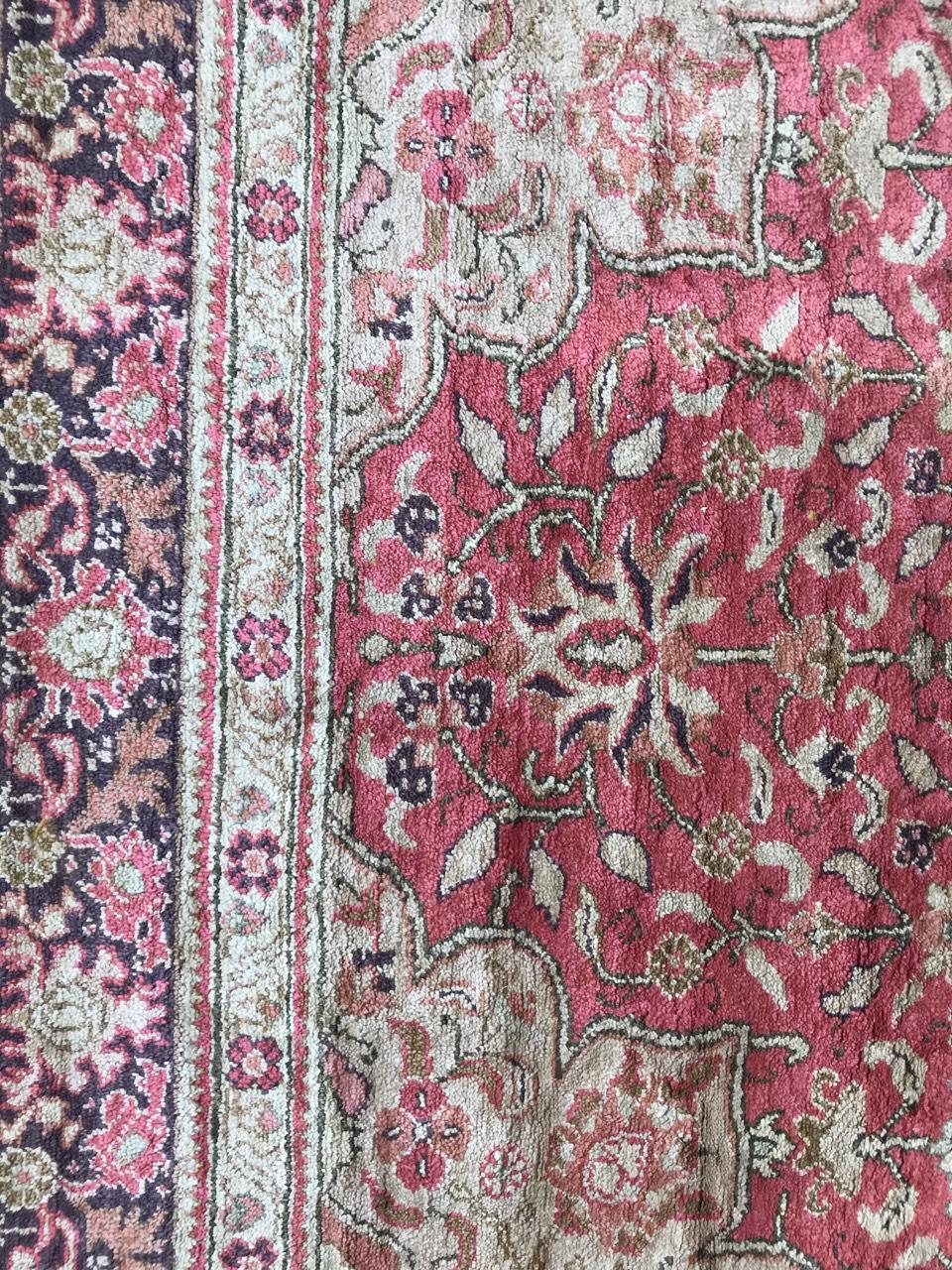 Tabriz Wonderful Silk Turkish Kayseri Rug For Sale