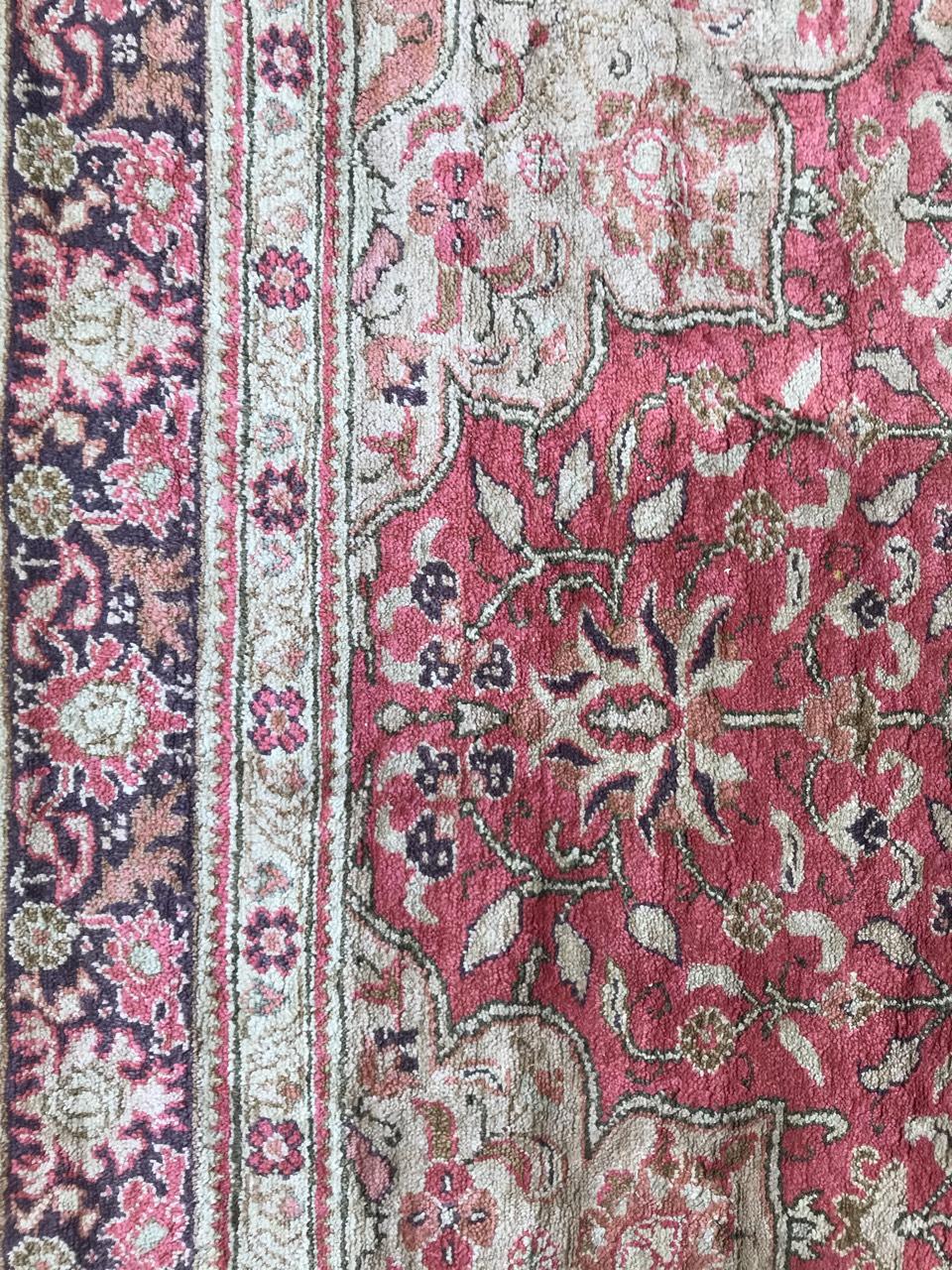Turc Magnifique tapis de Turquie Kayseri en soie en vente