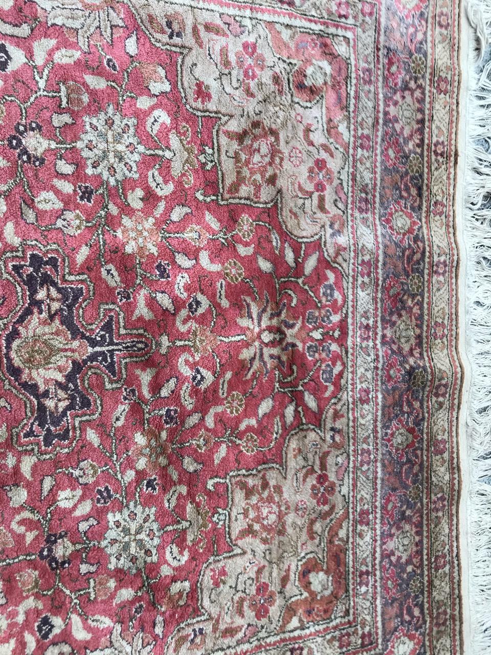 Wonderful Silk Turkish Kayseri Rug For Sale 1