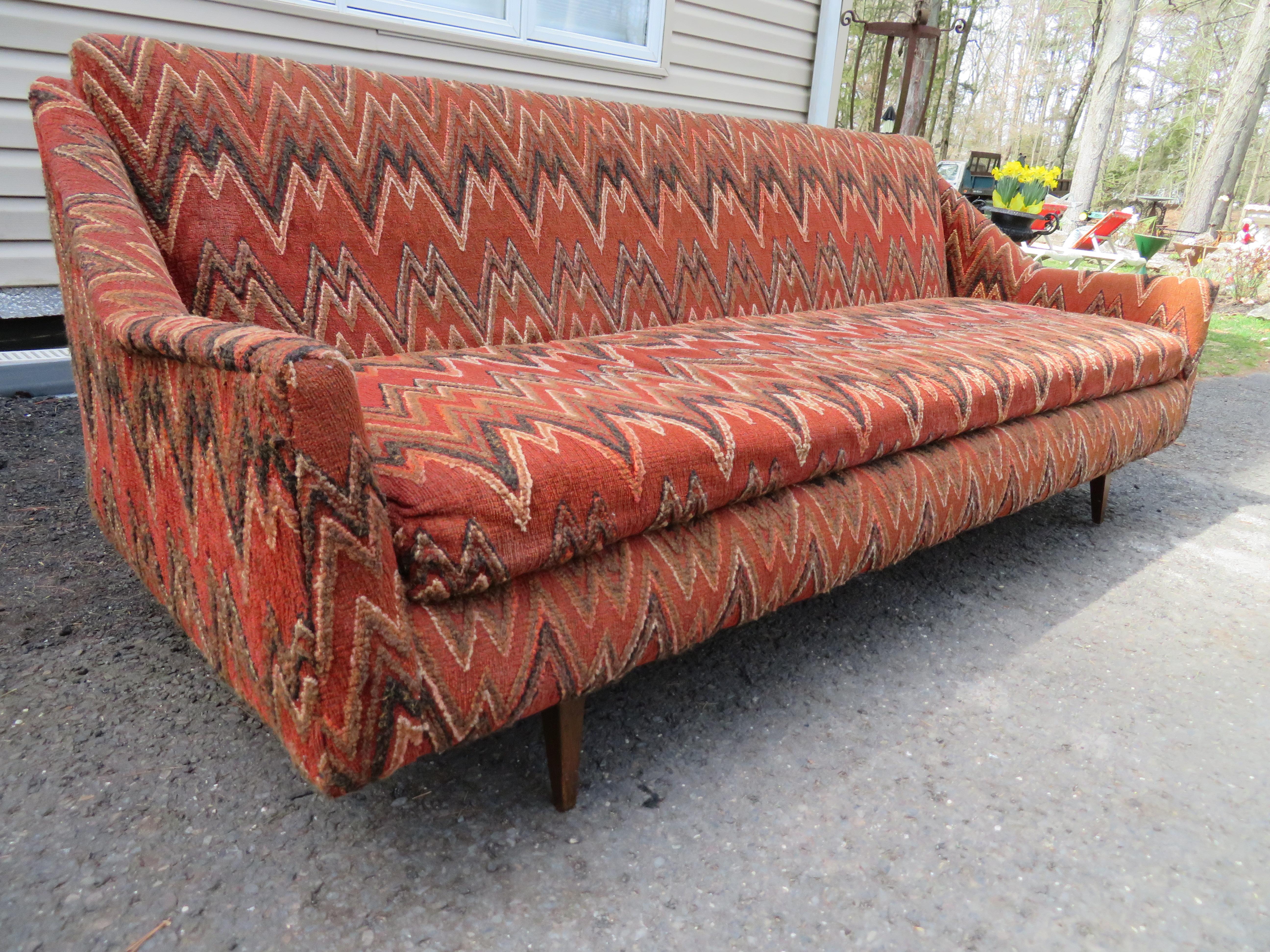 Wonderful Swedish Mid-Century Sofa Folke Ohlsson DUX Style, circa 60's For Sale 6