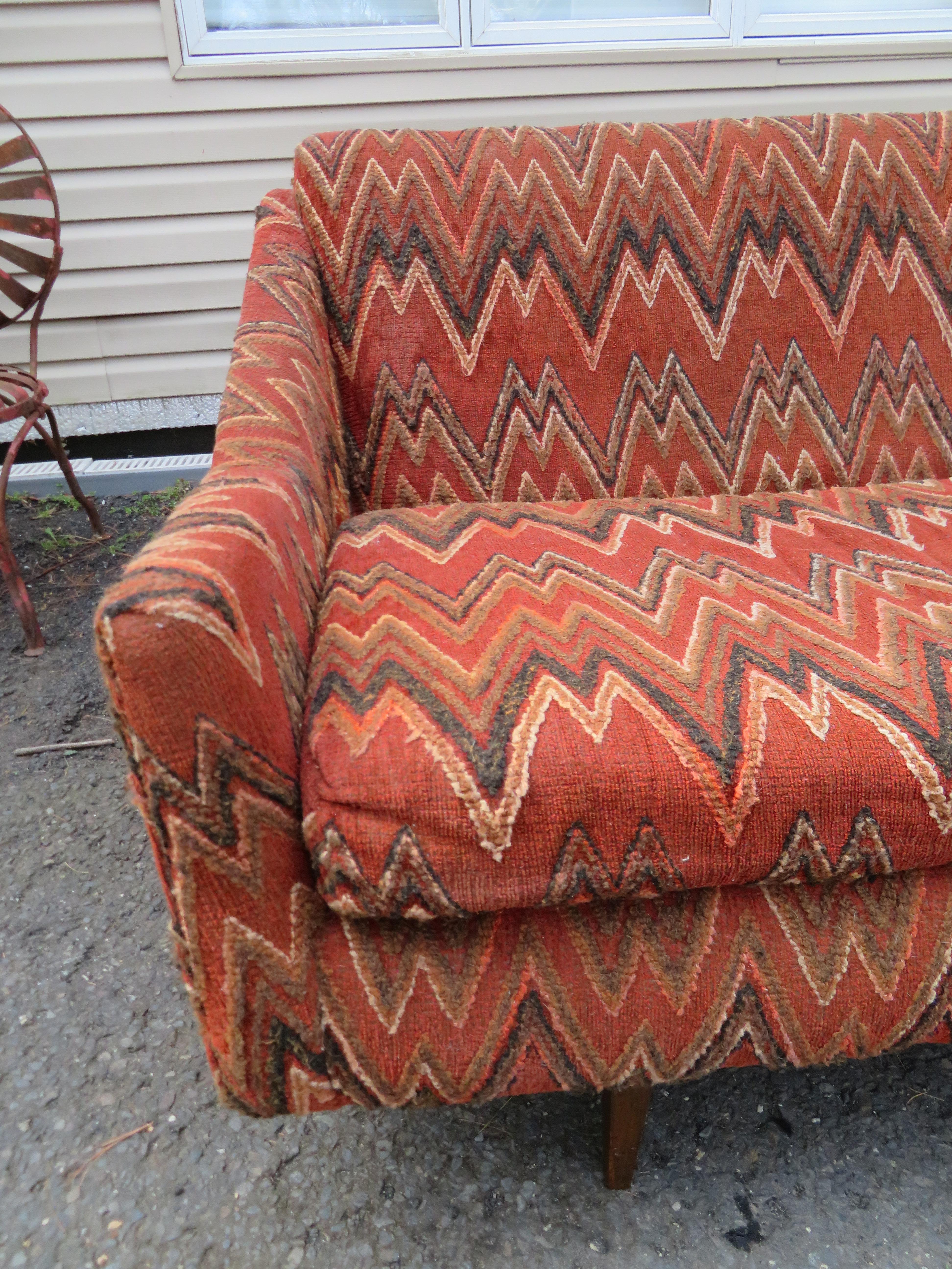 Wonderful Swedish Mid-Century Sofa Folke Ohlsson DUX Style, circa 60's In Good Condition For Sale In Pemberton, NJ