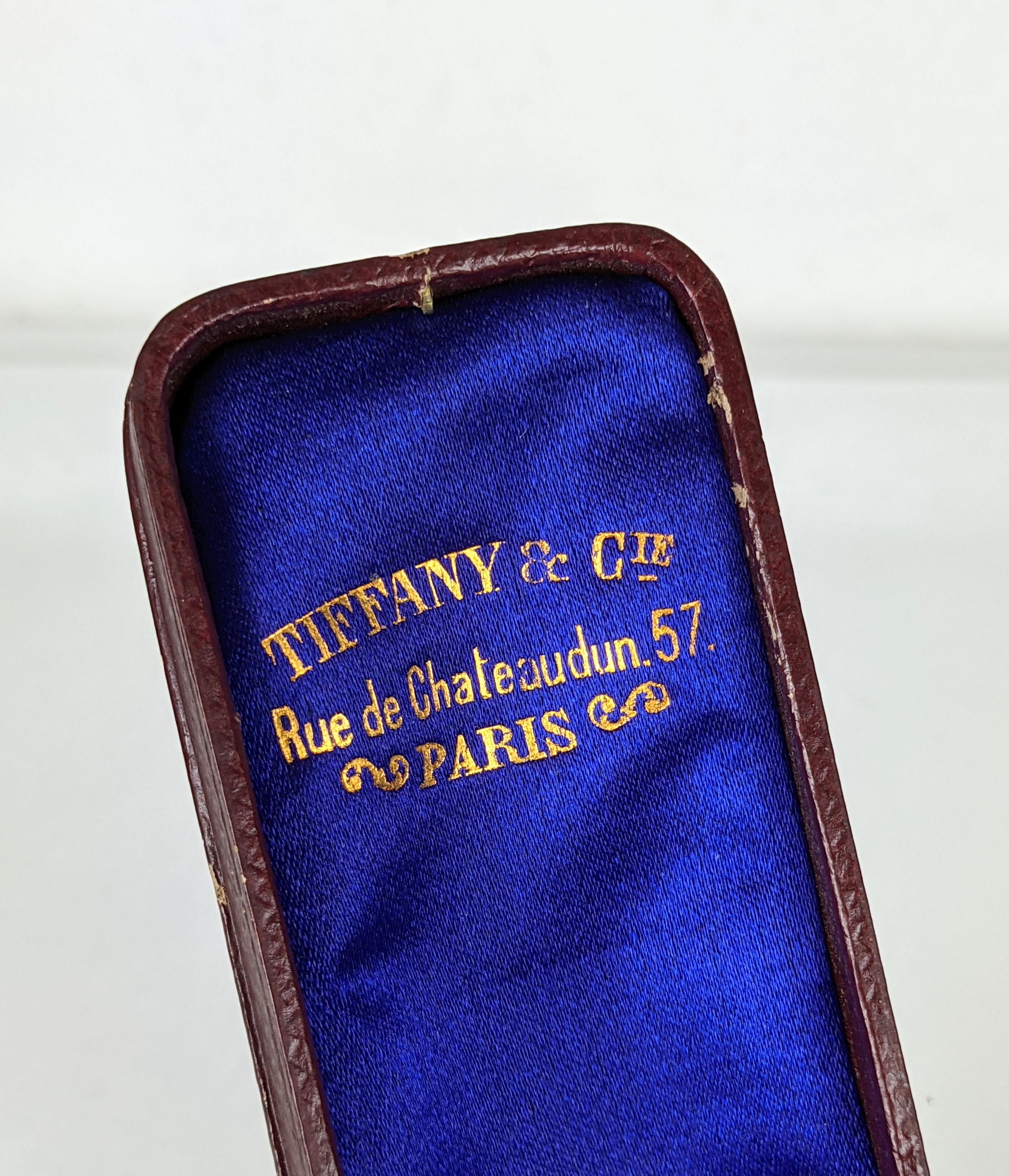 Wonderful Tiffany Reverse Crystal Victorian Stickpin For Sale 12