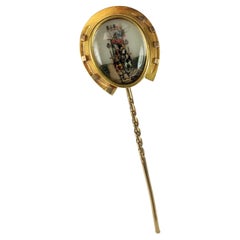 Wonderful Tiffany Reverse Crystal Victorian Stickpin
