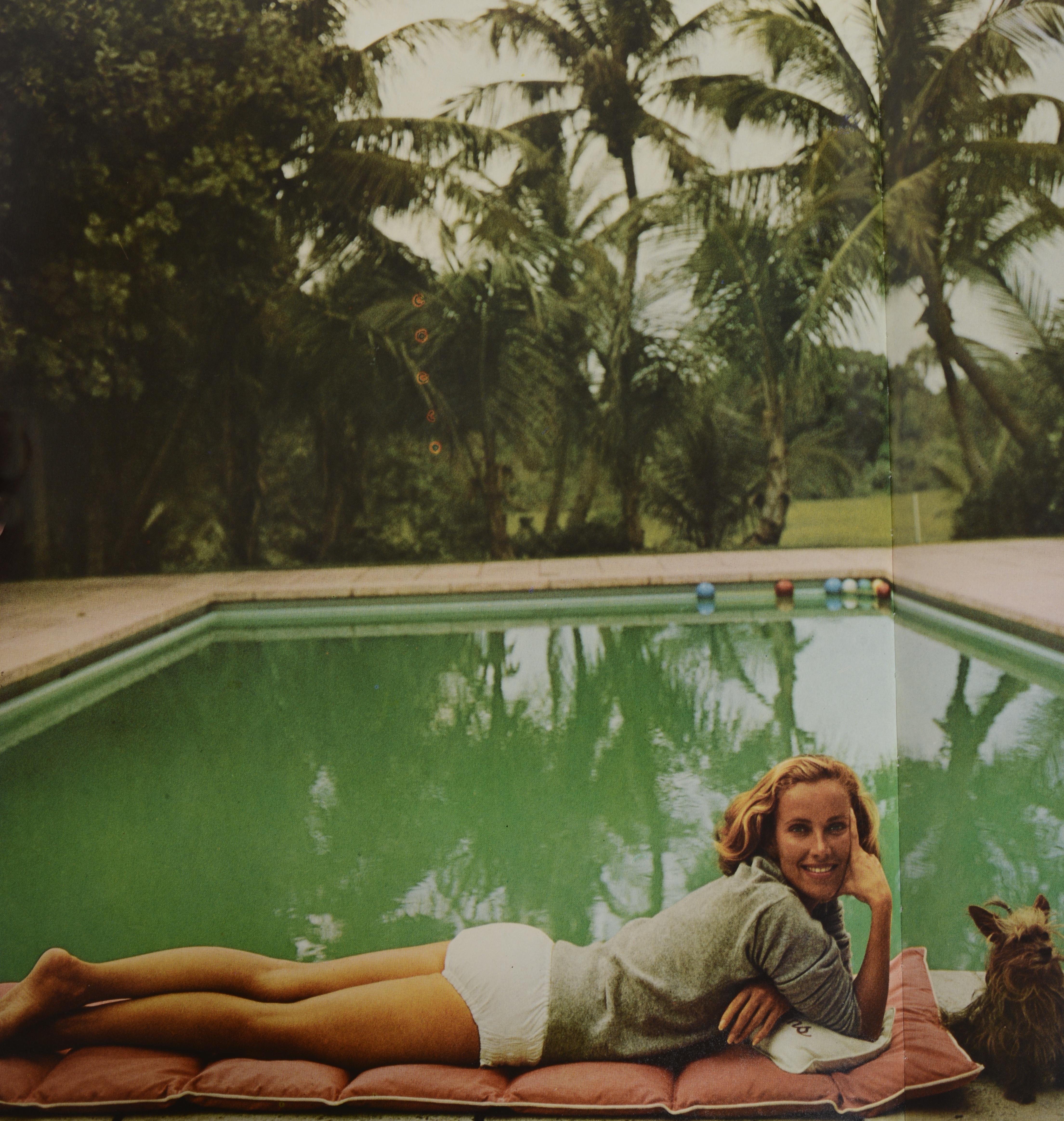 Paper Wonderful Time, an Intimate Portrait of the Good Life by Slim Aarons, 1st Ed For Sale
