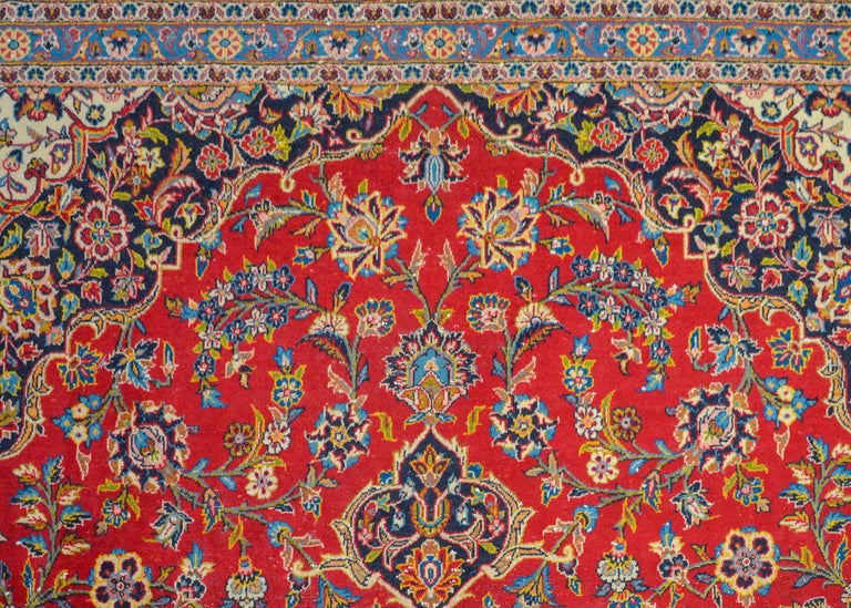 Wonderful Traditional Kashan Rug For Sale at 1stDibs