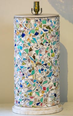 Wonderfully Unique Mosaic Lamp