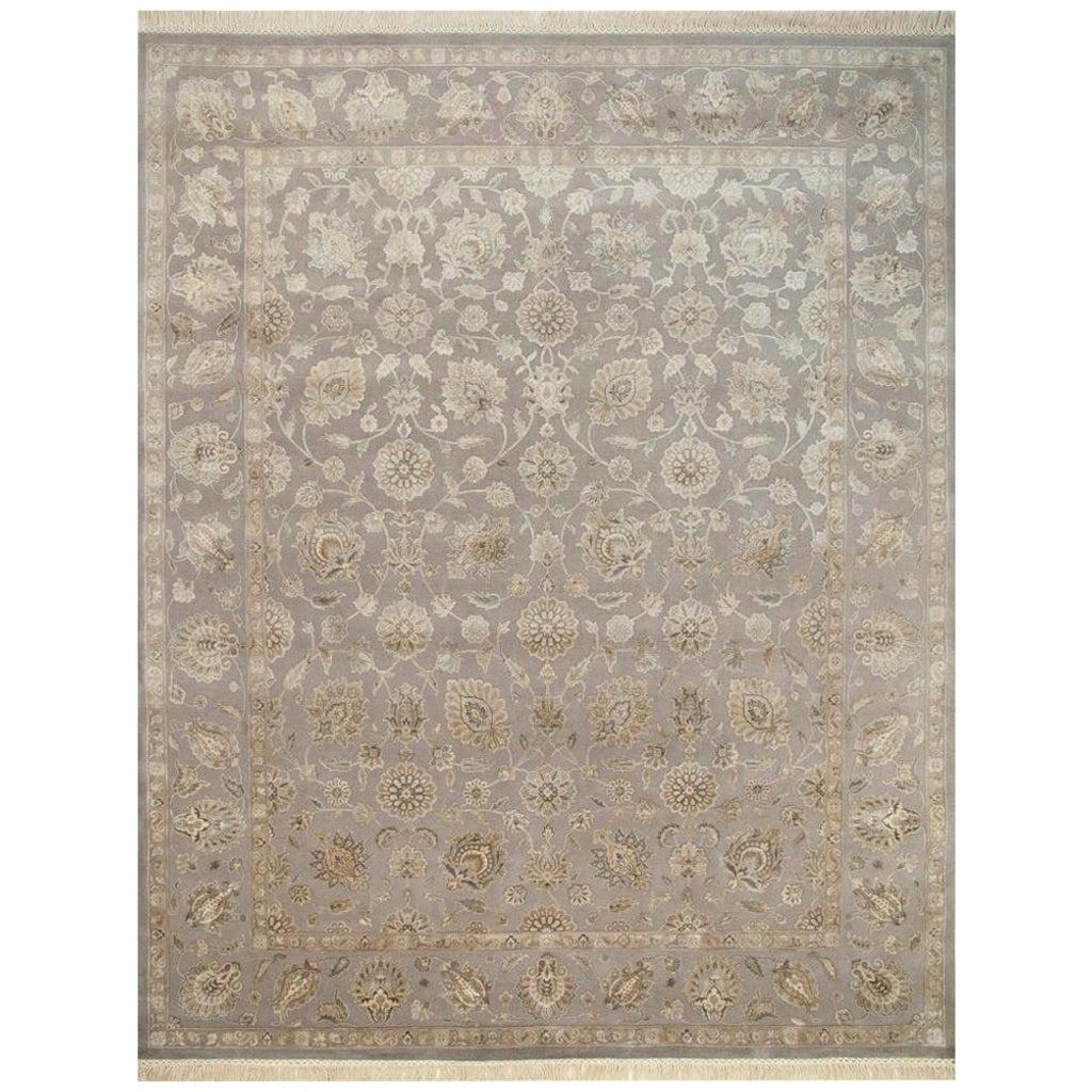 Wonderful Very Fine Luxurious New Indian Persian Design Rug For Sale