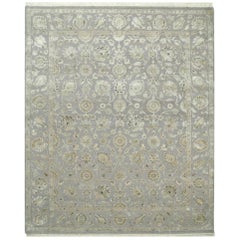 Wonderful Very Fine Luxurious New Indian Persian Design Rug