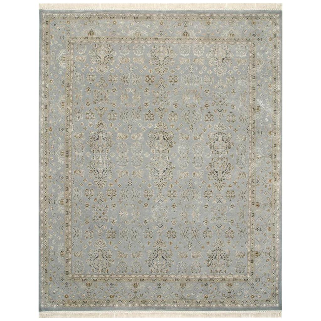 Wonderful Very Fine Luxurious New Indian Rug For Sale
