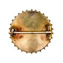 Wonderful Victorian Enamel Brooch, circa 1900