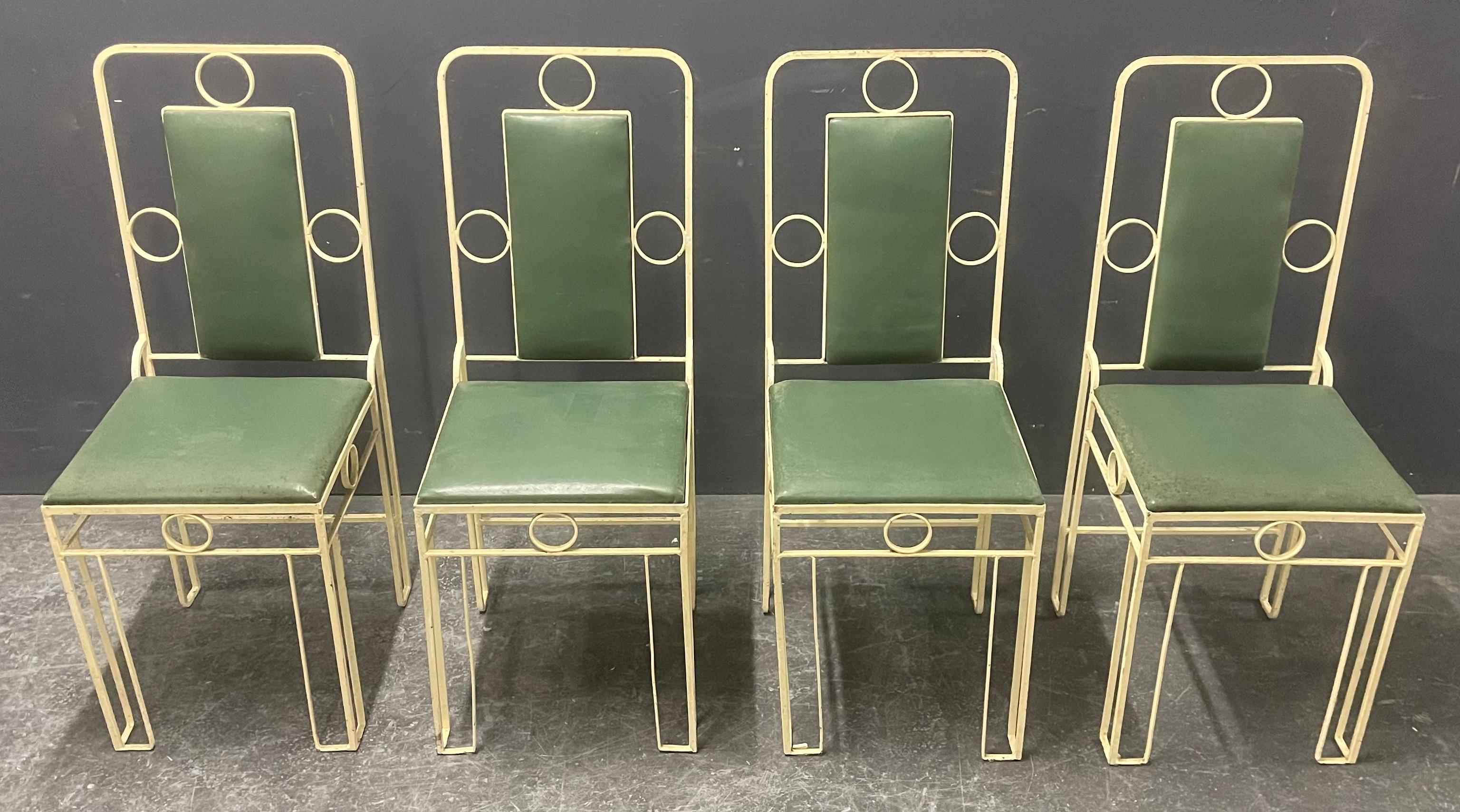 amazing patio or garden chairs from vienna. showing the clear lines of vienna secession.

i can ship in 2 boxes with dhl .