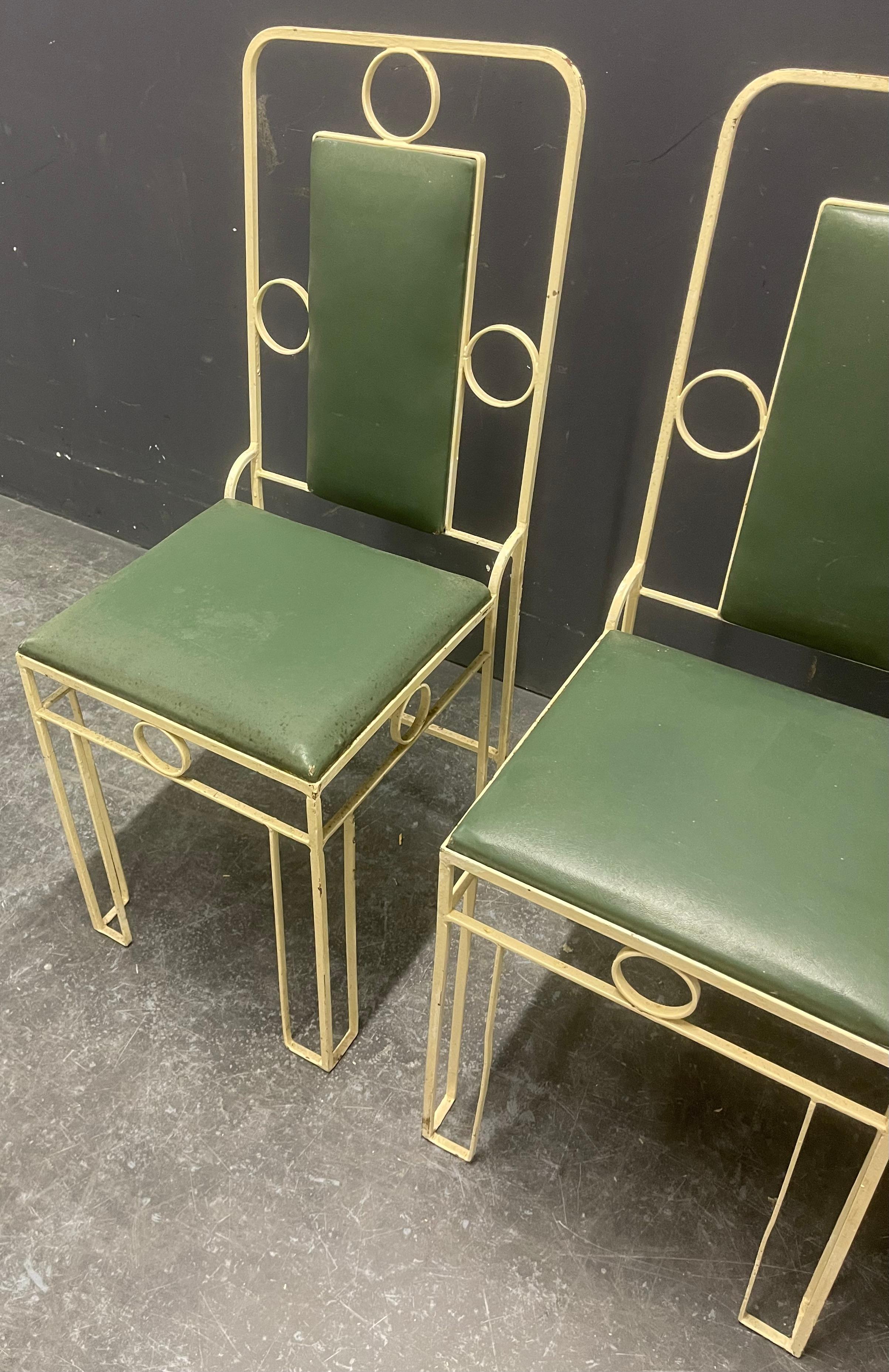 Early 20th Century wonderful vienna secession patio chairs For Sale
