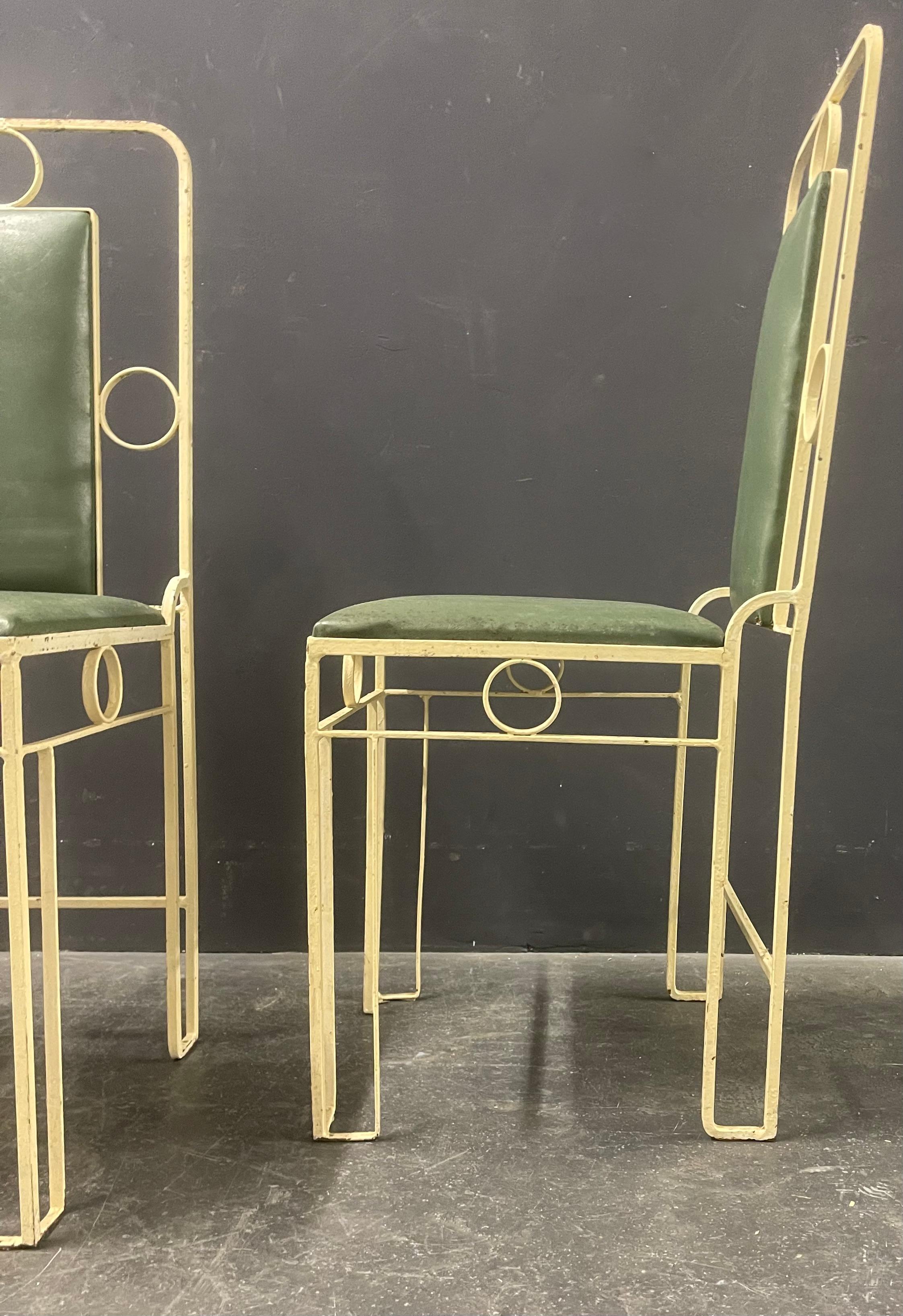 wonderful vienna secession patio chairs For Sale 1