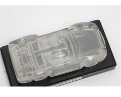 Wonderful Vintage Art Glass Daum Nancy Sculpture Porche 959 Stand Plaque