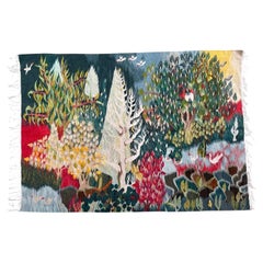 Wonderful Vintage Egyptian Vintage Tapestry